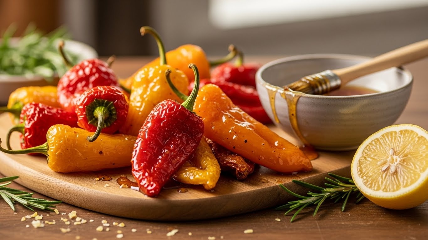 Pimentões Agridoce do Sol