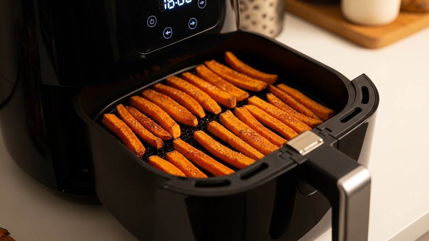 Batata Doce na Air Fryer – Saudável e deliciosa