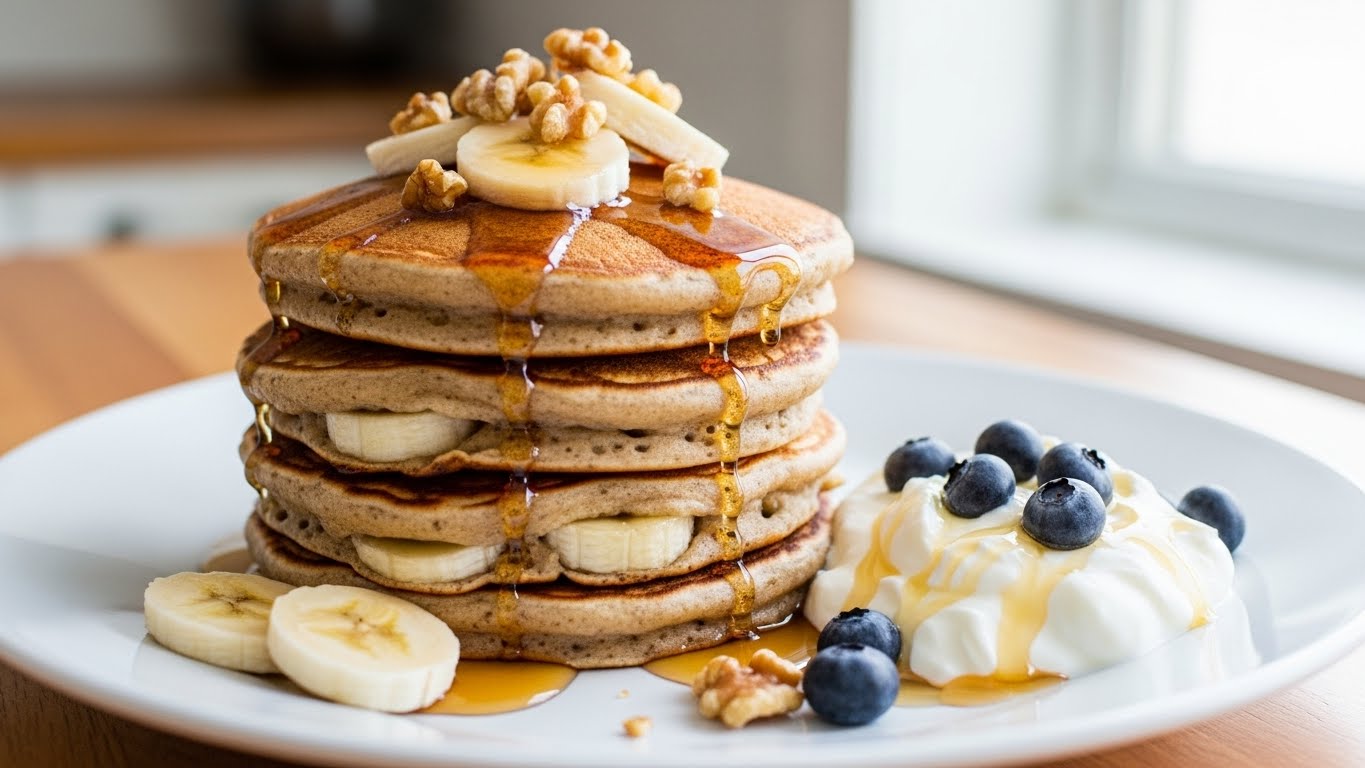 Panqueca de Banana Fitness