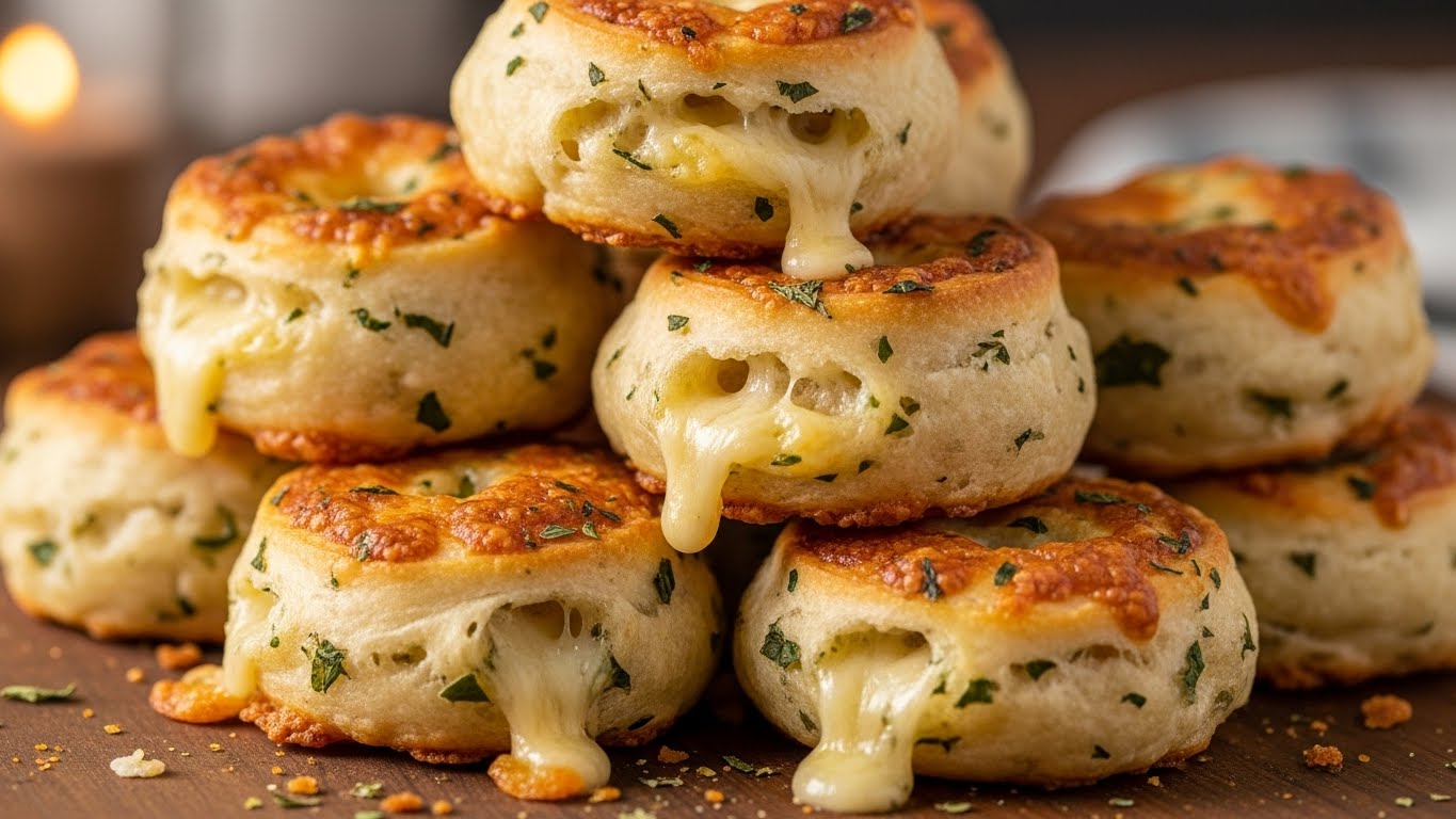 Rolinhos Crocantes de Queijo Cremoso e Ervas Finas