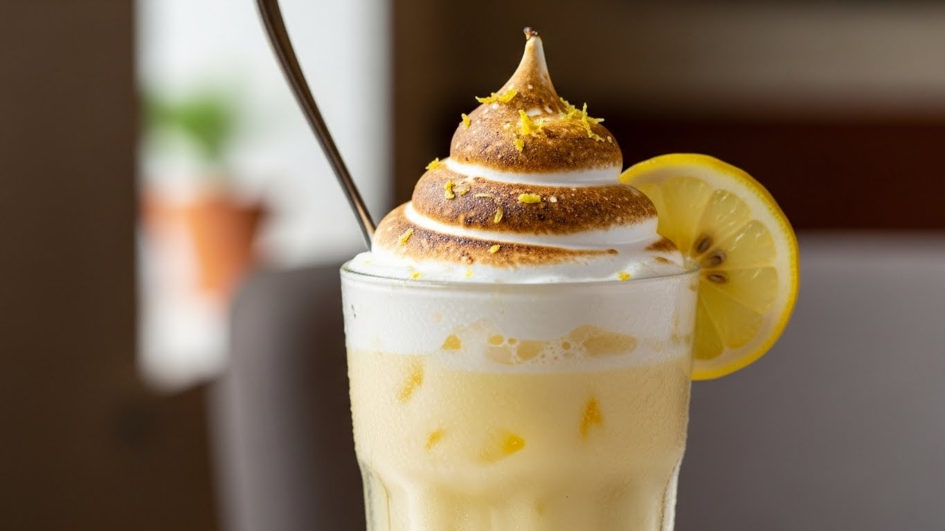 Suspiro Gelado de Limão Cremoso