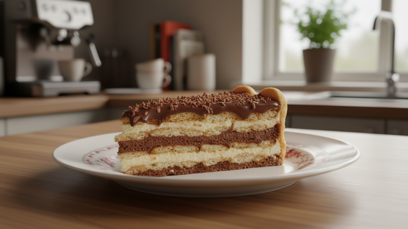 Pavê Tradicional de Chocolate