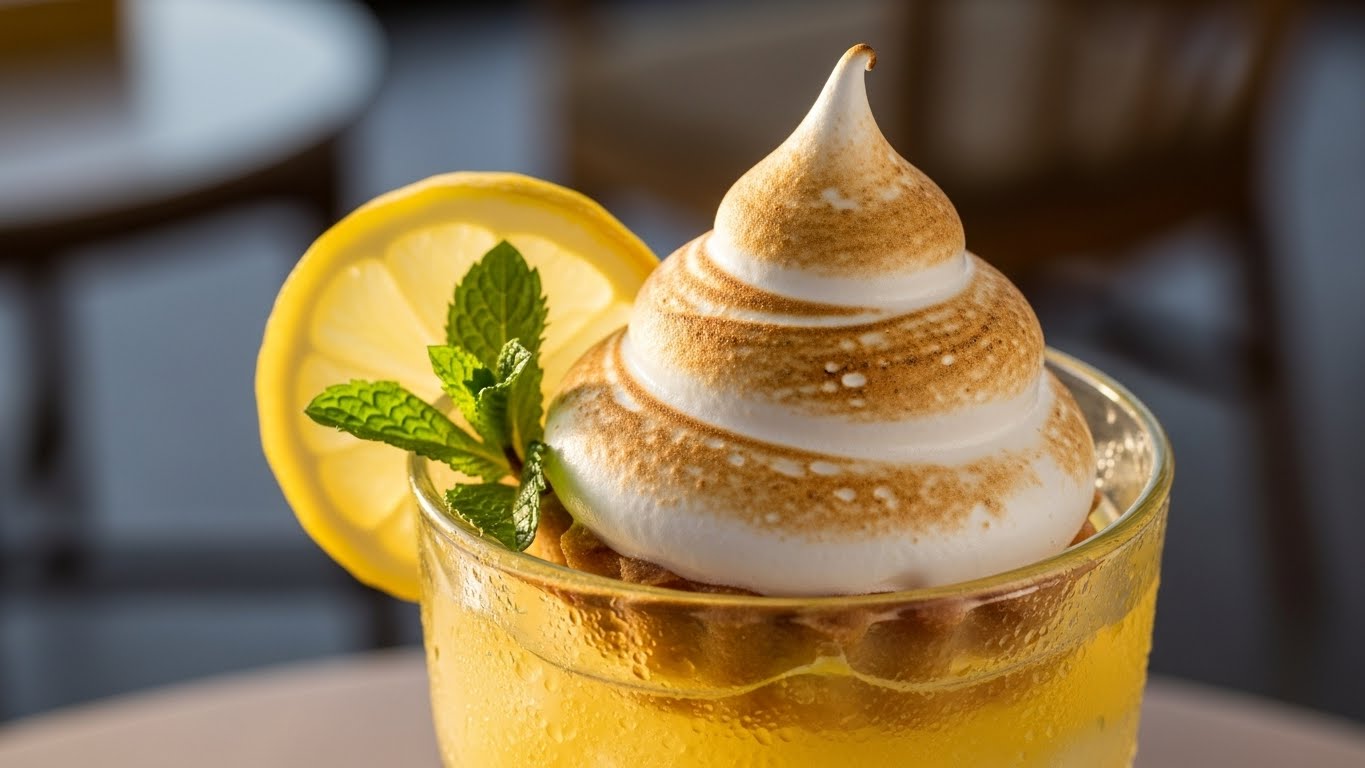 Suspiro de Limão Gelado