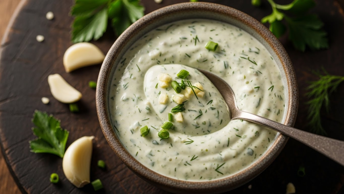 Segredo Cremoso de Alho e Ervas