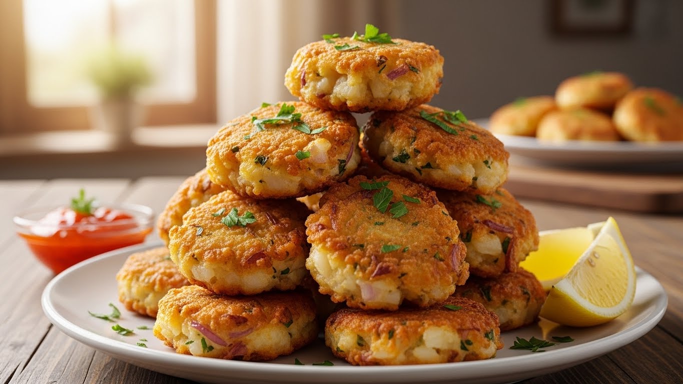 Bolinho de Bacalhau Crocante