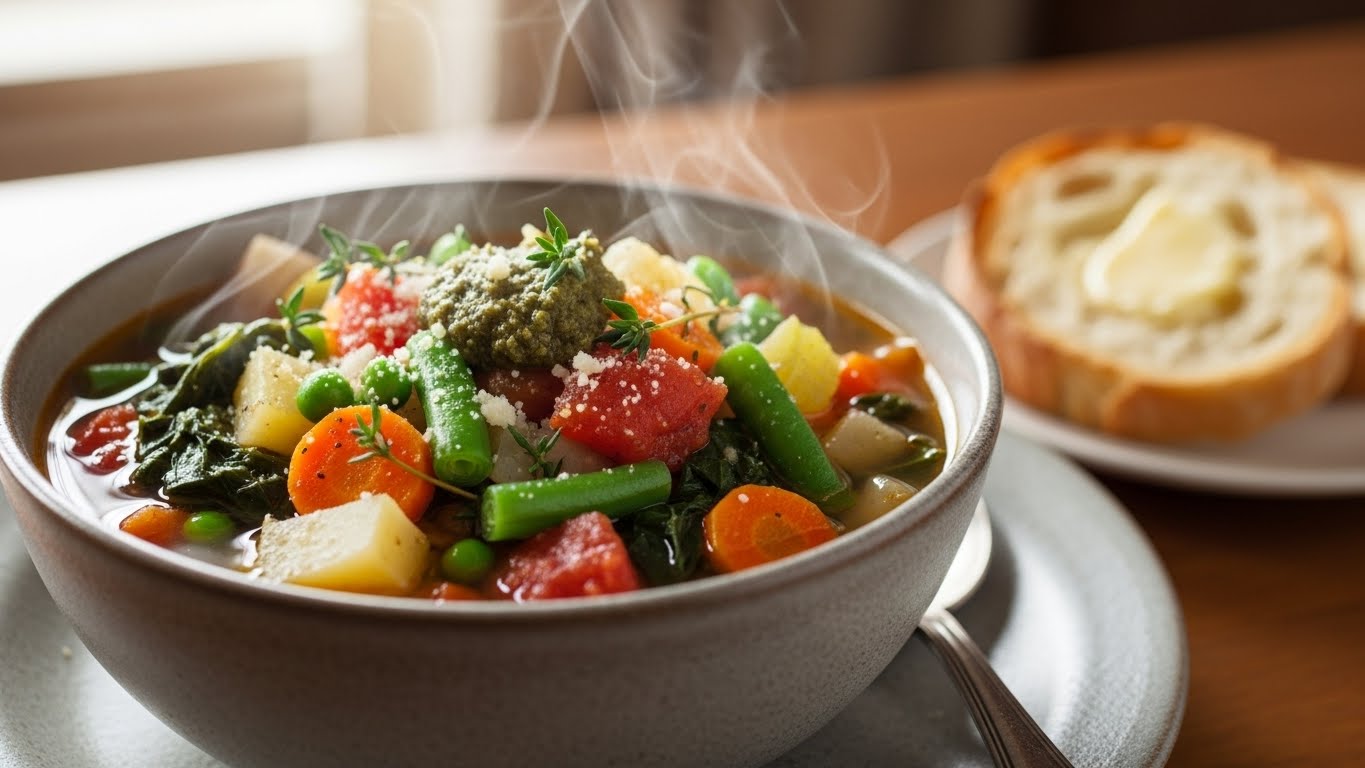 Sopa de Legumes Caseira