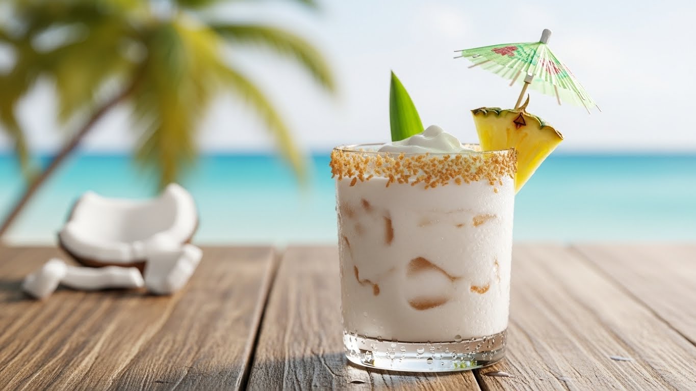 Batida de Coco Sem Álcool