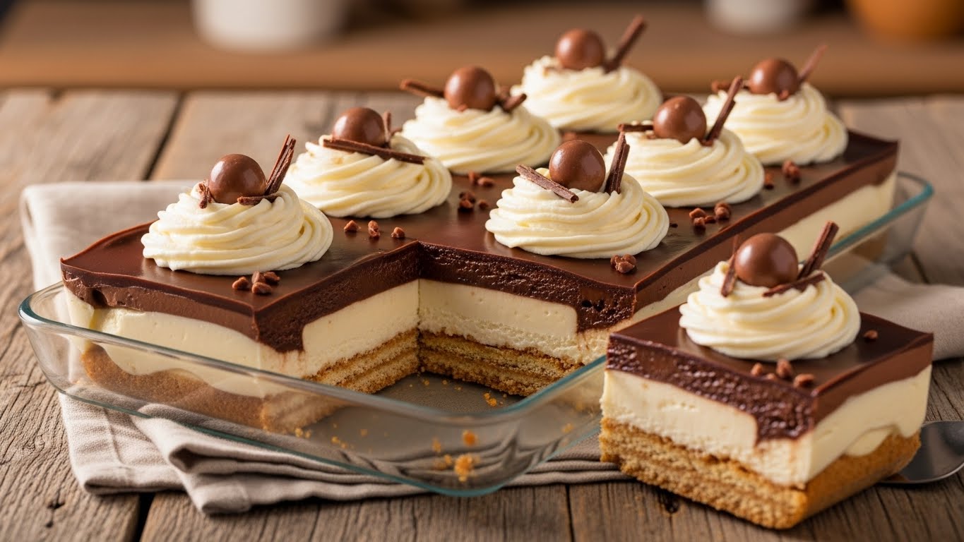 Ninho Cremoso de Travessa (Pavê Sem Forno)