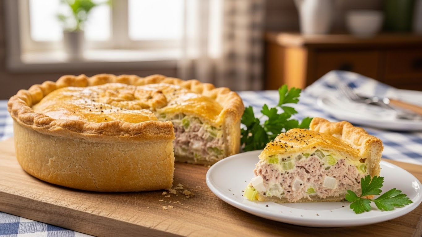 Torta de Atum de Liquidificador