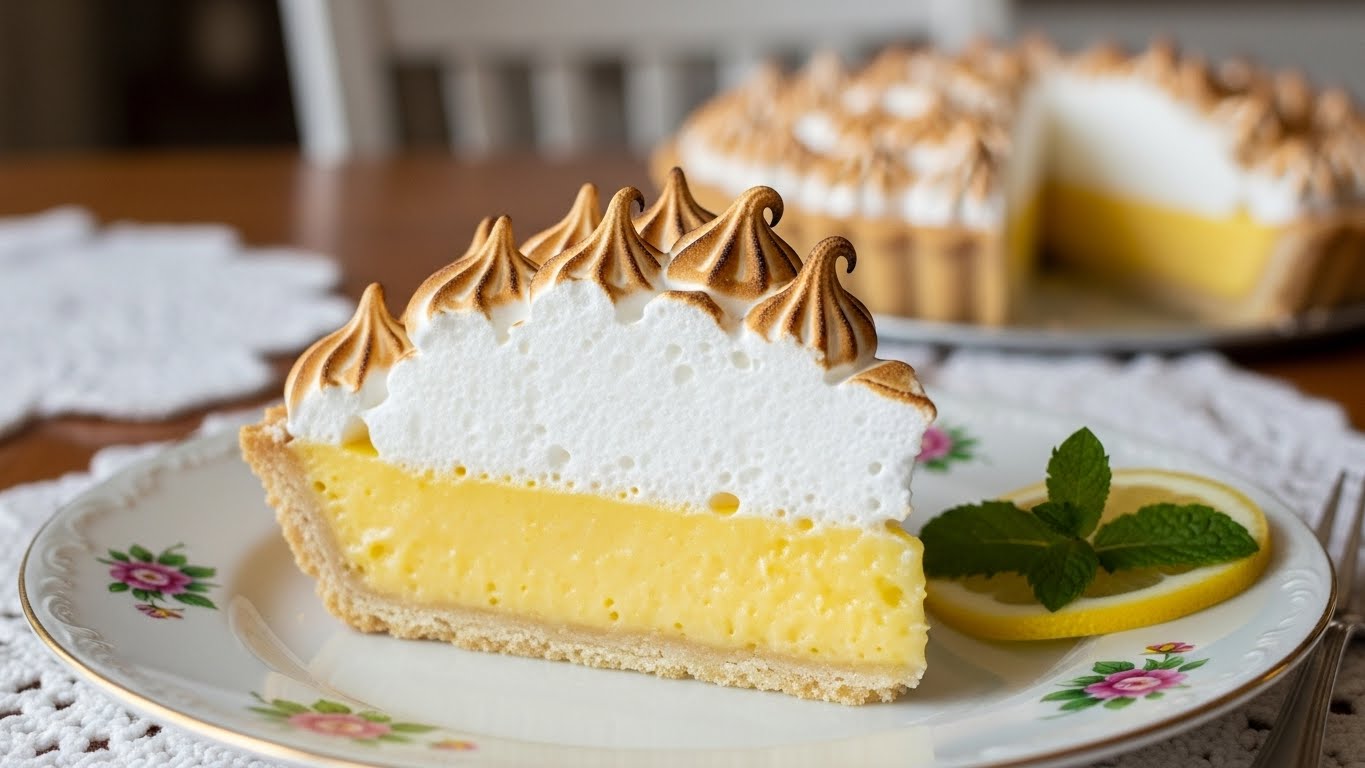 Suspiro de Limão Cremoso da Vovó