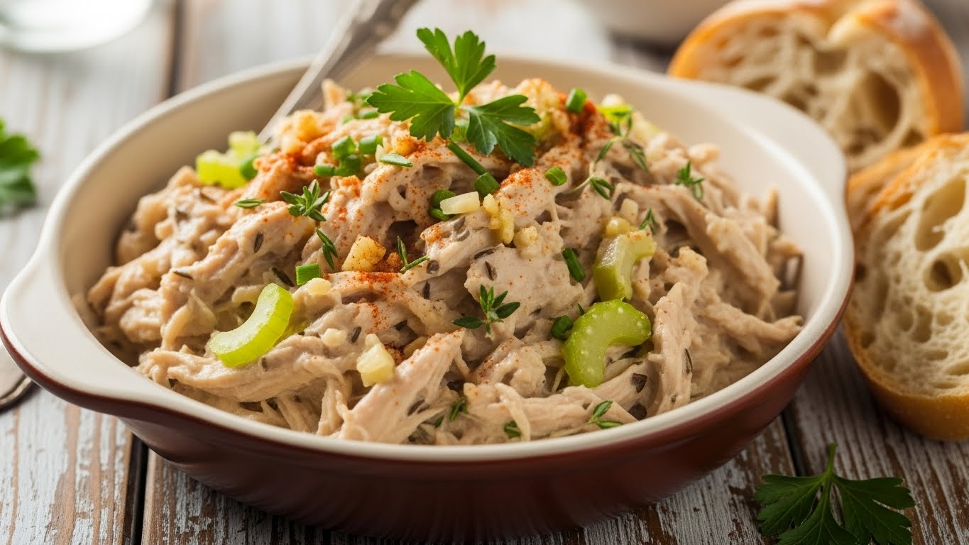 Frango Desfiado Cremoso com Requeijão