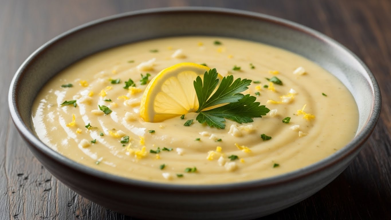 Molho Cremoso de Limão Siciliano e Alho Rápido