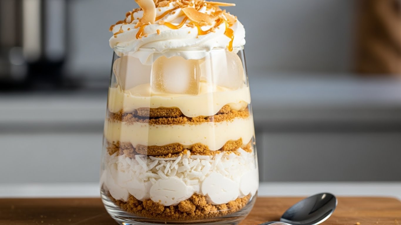 Pavê Gelado de Prestígio Preguiçoso (Sem Forno)