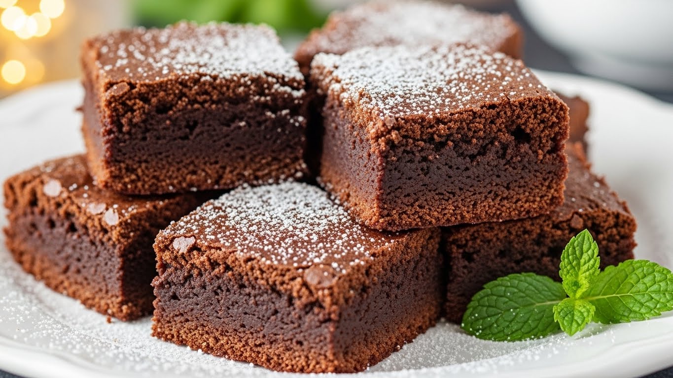 Brownie Fit de Batata-Doce e Cacau