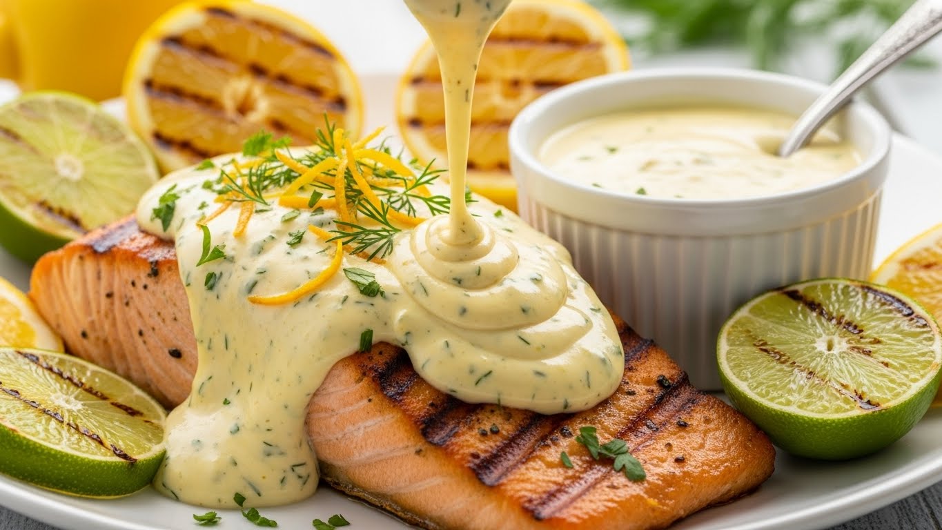 Molho Cremoso Cítrico de Verão
