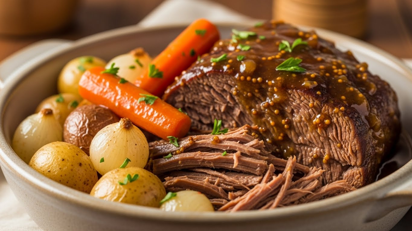 Bife de Panela Rápido com Toque Agridoce de Mostarda