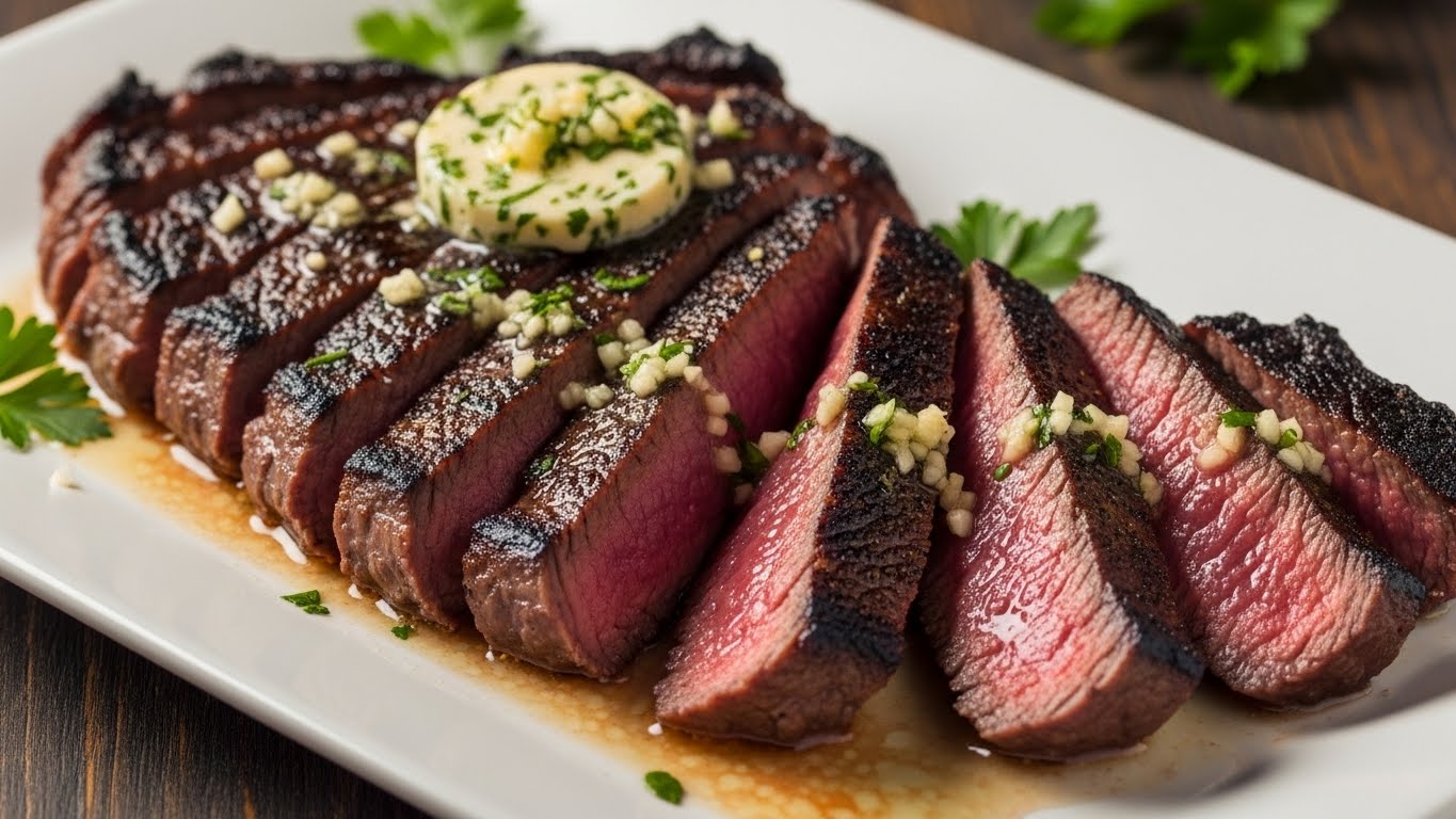 Bife Rápido do Chef: Alcatra na Manteiga de Alho e Salsinha